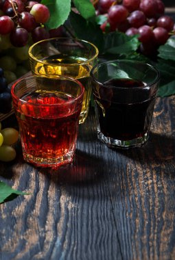 üzüm suyu, dikey ürün yelpazesine