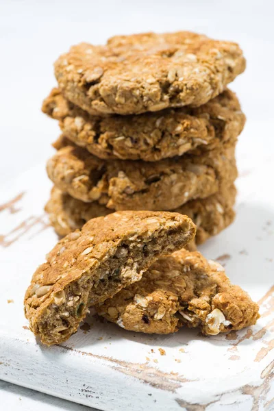 Galletas crujientes de avena — Foto de Stock