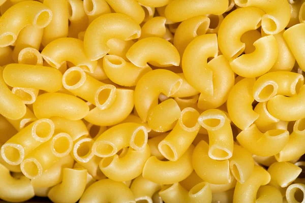 Dry pasta closeup, top view — Stock Photo, Image