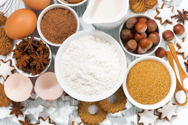 pişirme için malzemeler, çerezler ve Baharatlar, en iyi portre görüntülemek