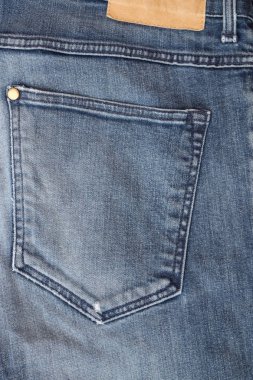 Bir kot denim cep Close-Up