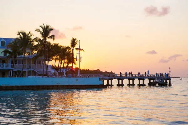 Key West, Florida, ABD tarihinde güzel gündoğumu — Stok fotoğraf