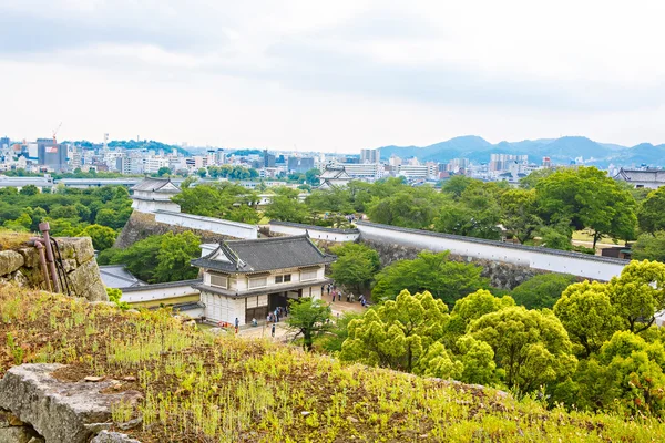 Torre principal do Castelo Himeji no Japão — Fotografia de Stock