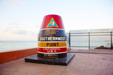 En güney noktasında continental ABD Key West