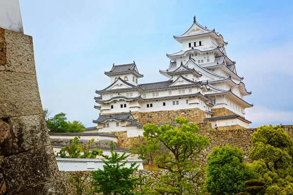 Torre principale del Castello Himeji in Giappone — Foto Stock