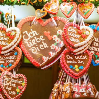 Gingerbread Kalpler, Nürnberg Noel pazarı