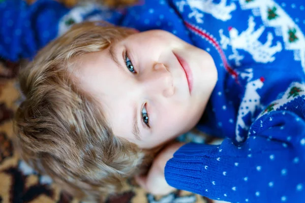 Portrait of beautiful little preschool kid boy. — Stock Photo, Image