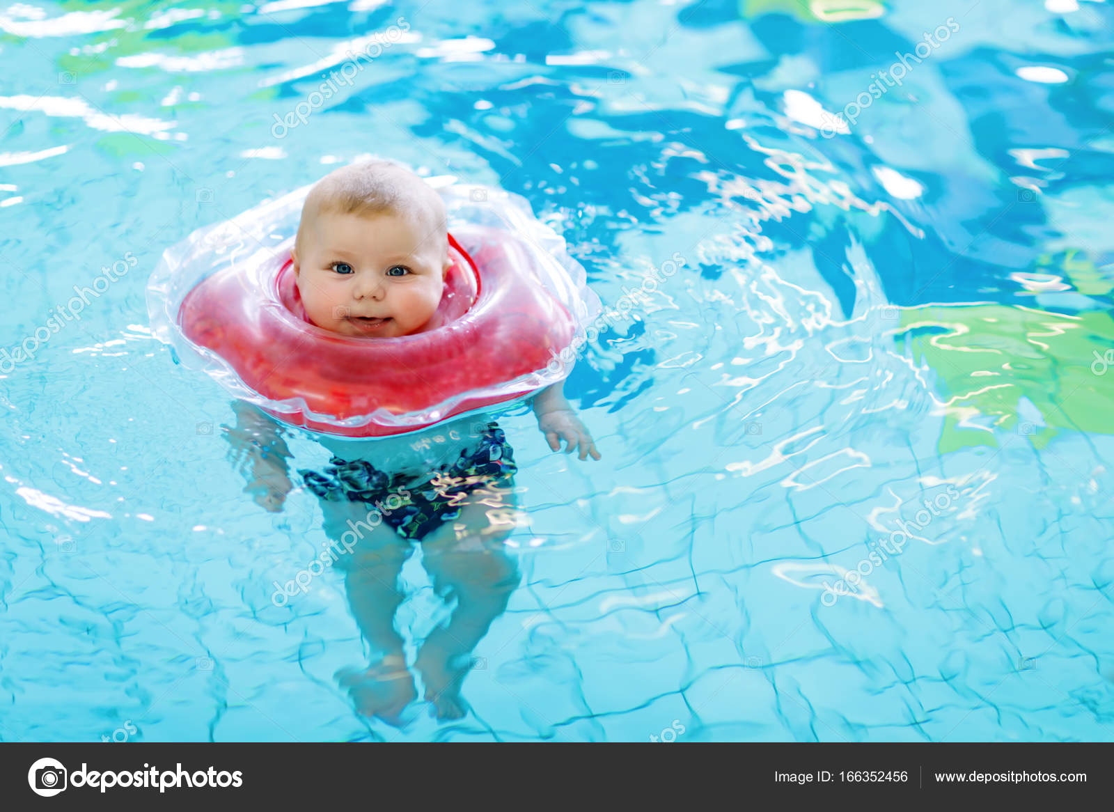 newborn swimming ring
