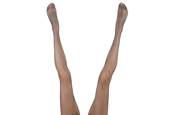 タイツ姿の美しい女性の足 — ストック写真