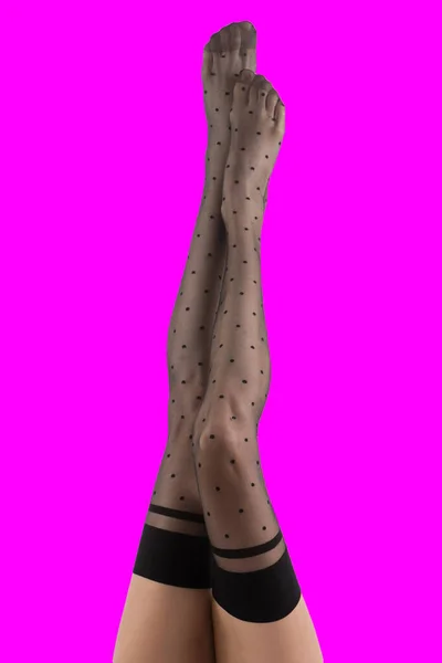 Beautiful Woman Legs Tights — Stock Photo, Image