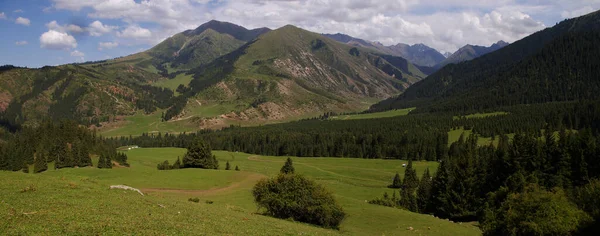 Landscape Photos Issyk Kul Region — стокове фото