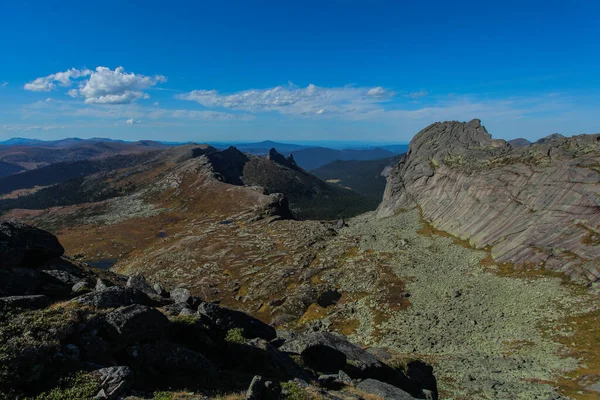 Landskapsbilder Från Naturreservatet Ergaki Krasnojarskregionen Ryssland — Stockfoto