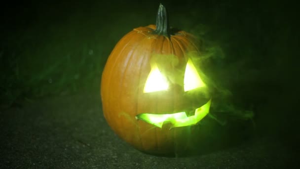 Effrayant Cool Halloween Citrouille — Video