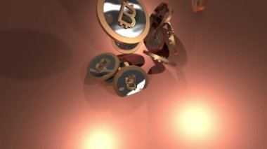 Zemin animasyon için düşen bit sikke