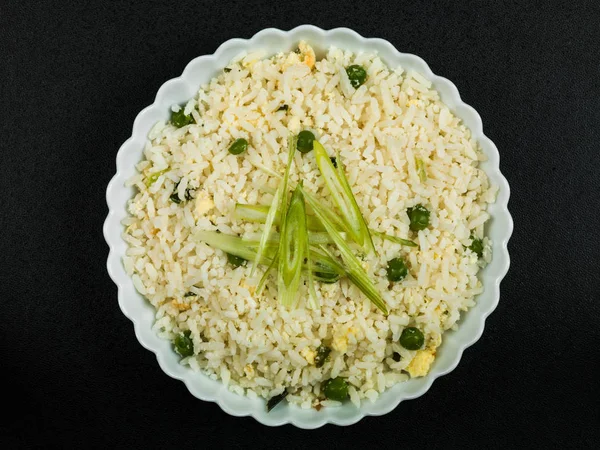 Chinese Style Egg Fried Rice — Stock Photo, Image