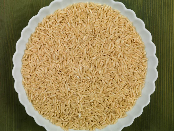 全麦糙米 — 图库照片