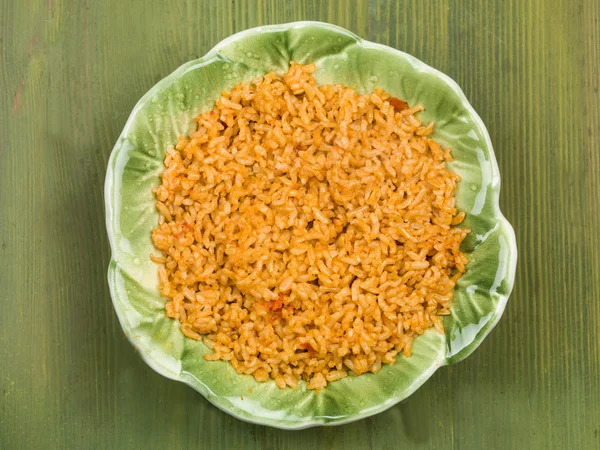 Riso integrale Basmati con verdure arrosto — Foto Stock