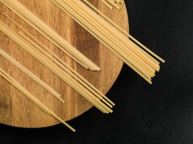 İtalyan tarzı Linguini makarna kurutulmuş