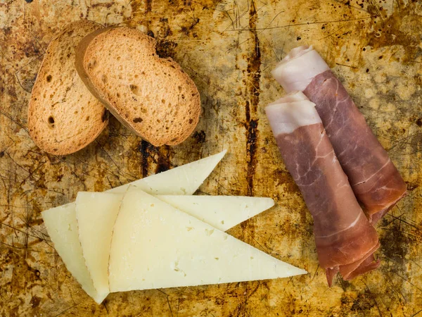 Selection of Tapas With Tomato Chutney Stock Photo