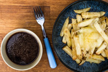 Kase taze Peynirli cips sosu ile