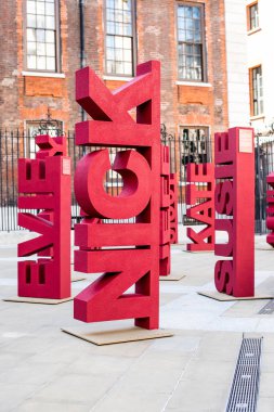 Kan kanseri bilinçlendirme Paternoster Meydanı Londra, Eylül 2017