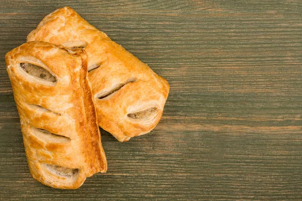 Sausage Rolls in Pastry — Stock Photo, Image