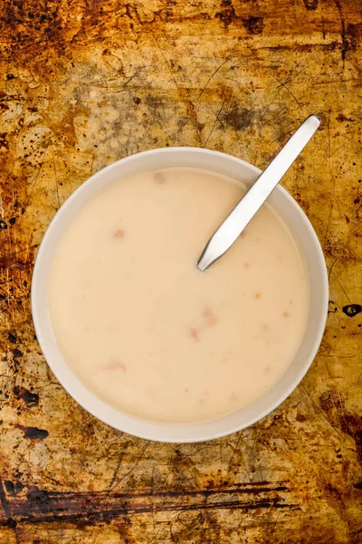 Kom van zelfgemaakte chicken soup — Stockfoto