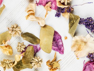 Ev dekorasyonu kurutulmuş çiçek koku kokulu