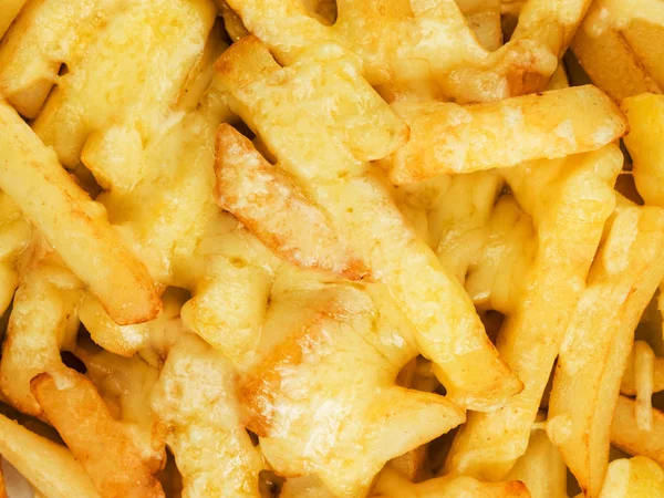 Bowl of Fried and Grilled Cheesy Chips — Stock Photo, Image