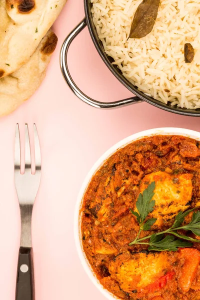 Indian Style Chicken Balti Curry — Stock Photo, Image