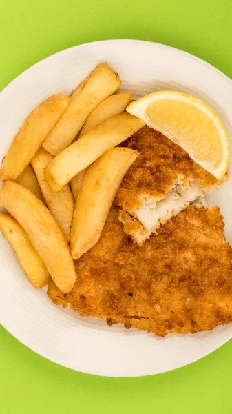 Traditionele populaire Fish And Chips — Stockfoto