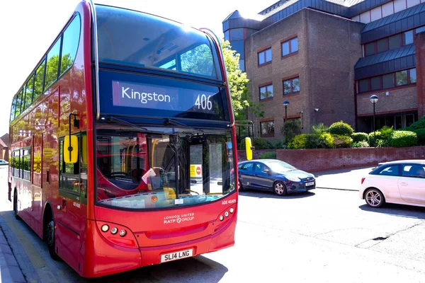 London May 2020 Easing Travel Restrictions Have Seen London Busses — Stock Fotó
