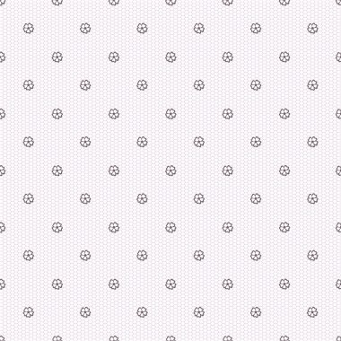 Kusursuz dantel çiçekli arka plan