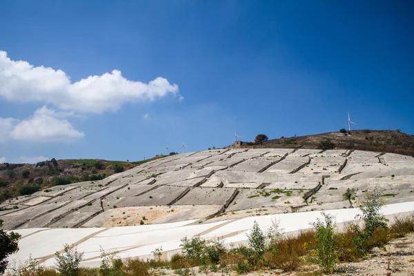 Gibellina, Cretto di Burri — Stock Photo, Image