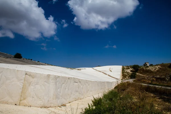 Gibellina, Cretto di Burri — Foto de Stock