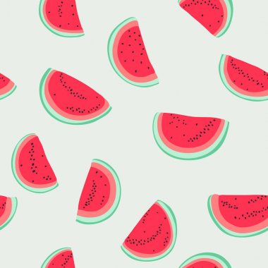 Karpuz desenli kusursuz desen