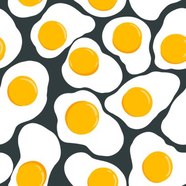 Sahanda yumurta ile Seamless Modeli