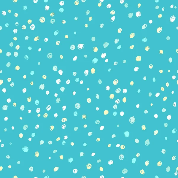 Abstract spotty seamless pattern, abstract snow — Stock Vector