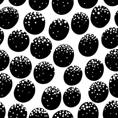 Renkli yumurtalarla doğuda pürüzsüz desen