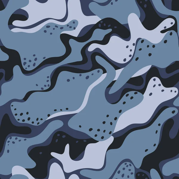 Modèle Camouflage Vectoriel Sans Couture — Image vectorielle