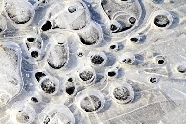 凍った泡の美しい質感 — ストック写真