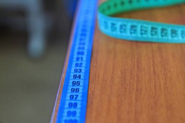 metre ve dokuma tablo tezgah için ölçer