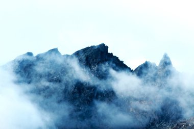 Sigara kara dağlar, dokular ve duvar kağıtları