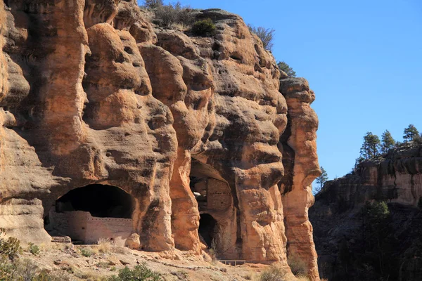 Gila Cliff Dwellings National Monument — Stock Photo, Image