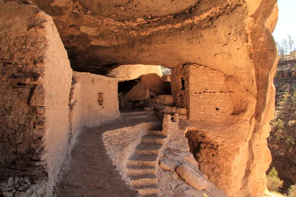 Gila Cliff Habitações Monumento Nacional — Fotografia de Stock