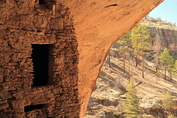 Gila Cliff Dwellings National Monument — Stock Photo, Image