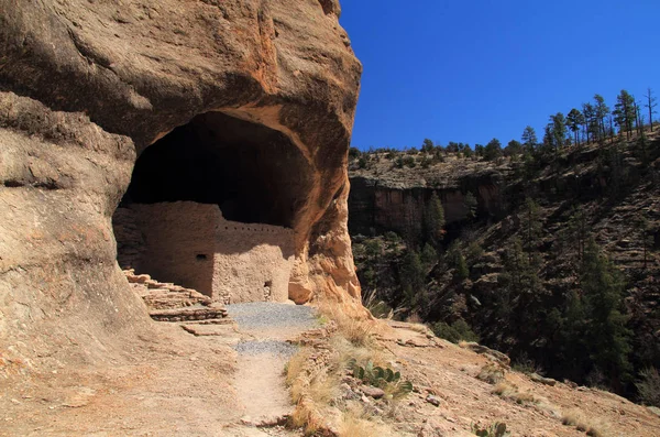 Gila Cliff Dwellings National Monument — Stock Photo, Image