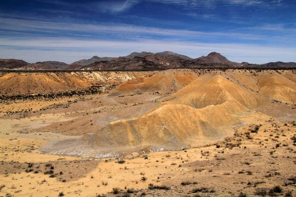 Ross Maxwell Scenic Drive Badlands — Stock Photo, Image