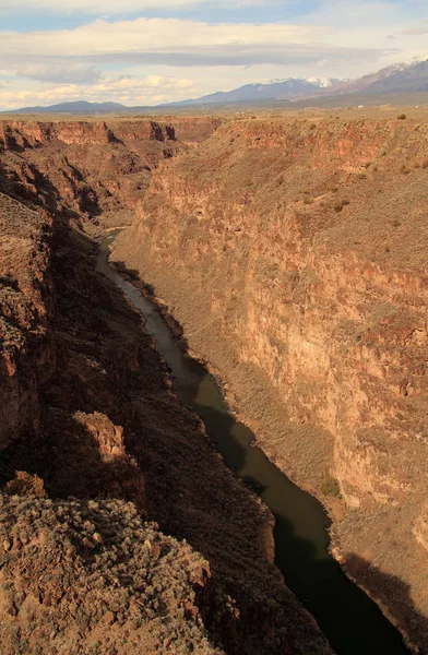 Rio Grande Gorge — Stockfoto