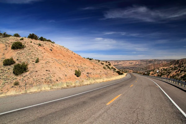 Estrada alta para Taos — Fotografia de Stock